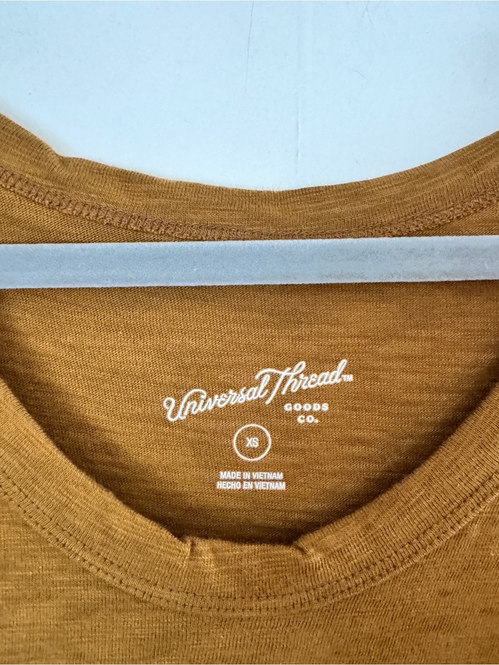 NWOT Universal Thread Mustard Midi T-Shirt Dress - Picture 4 of 5